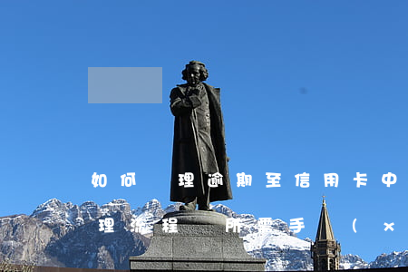 如何處理逾期至信用卡中心？詳細辦理流程與所需手續(xù)